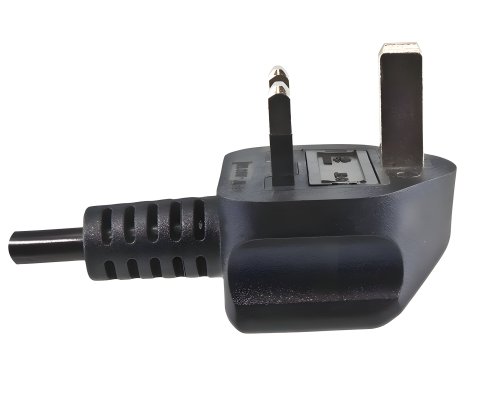 DINIC Netzkabel England UK Typ G 10A auf C13, BSI Kitemark, 1,80m