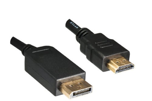 Mini DisplayPort Konverter Adapter Kabel DP Display Port St HDMI Buchse 0,1m 