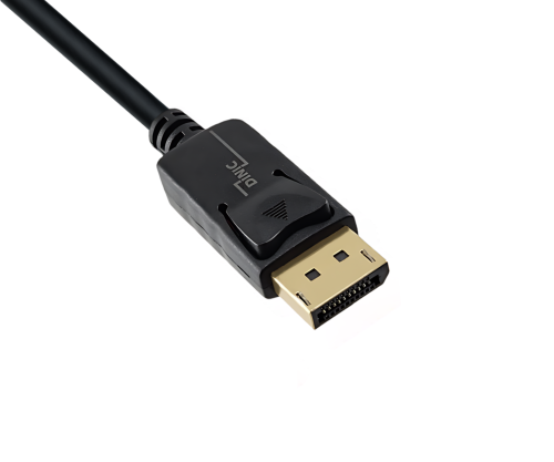DINIC DisplayPort auf HDMI Kabel, DP 20pol auf HDMI Stecker, schwarz, 2,00m