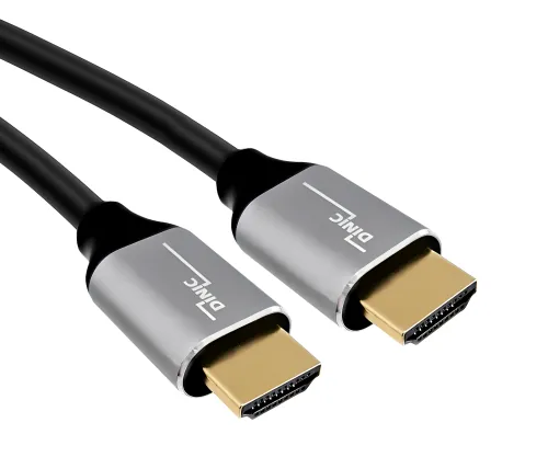 HDMI 2.0 Kabel, 2xStecker Aluminiumgehäuse, 4K@60Hz, 3D, HDR, DINIC Polybag, 10m