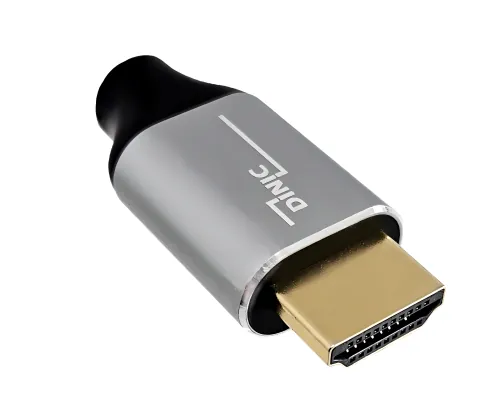 HDMI 2.0 Kabel, 2xStecker Aluminiumgehäuse, 4K@60Hz, 3D, HDR, DINIC Polybag, 10m