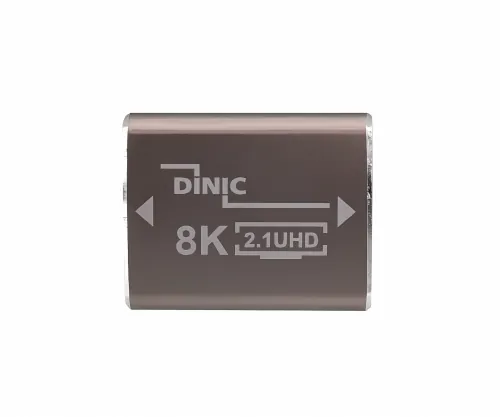HDMI-A Verbinder, 8K, Metall HDMI-A Buchse auf Buchse, 8K 60Hz / 4K 120Hz, Polybag