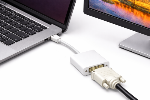 DINIC Adapter DVI Buchse / MDP Mini DisplayPort Stecker, 0,2m