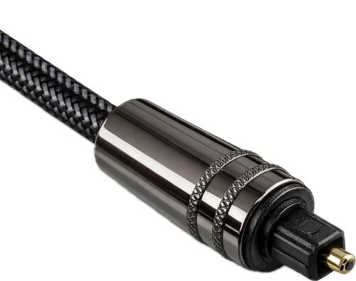 DINIC Premium Toslink Kabel St. auf mini Toslink St., Dubai Range, schwarz, 2m