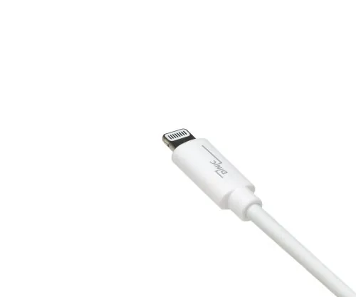 DINIC Lightning auf USB A Kabel, MFI zertifiziert, weiß, DINIC Box, 0,50m