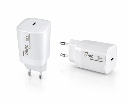 USB C Ladegerät / Netzteil 45W Schnellladegerät Power Delivery 3.0, PPS-Technologie, weiß