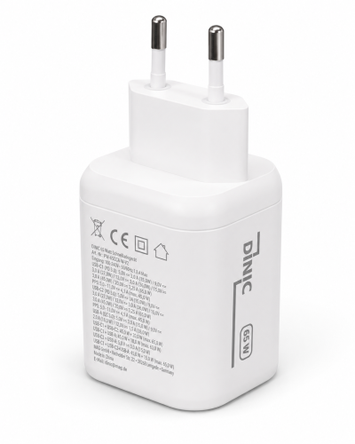 USB C/C/A Ladegerät/Netzteil 65W Schnellladegerät Power Delivery 3.0, PPS-Technologie