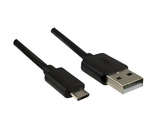 DINIC USB KFZ Quick Charger, Ladeadapter + USB Kabel, Eingang 12V DC, Ausgang 5V 1,5A/9V 1,5A/12V 1,2A, schwarz, 1m