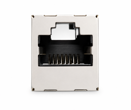 DINIC RJ45 Cat 7 Kupplung, bulk RJ45 Buchse auf Buchse, geschirmt, Vollmetall