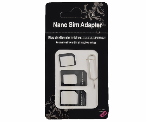 Sim Karten Adapter Set 4 in 1