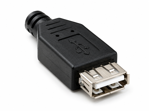 DINIC USB Adapter A Buchse auf micro B Stecker OTG, Bulk, zum Anschluss an OTG kompatible Geräte, 0,1m