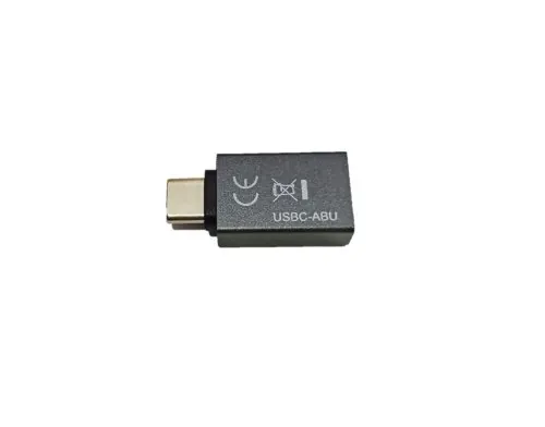 DINIC Adapter, USB C Stecker auf USB A Buchse Alu, space grau