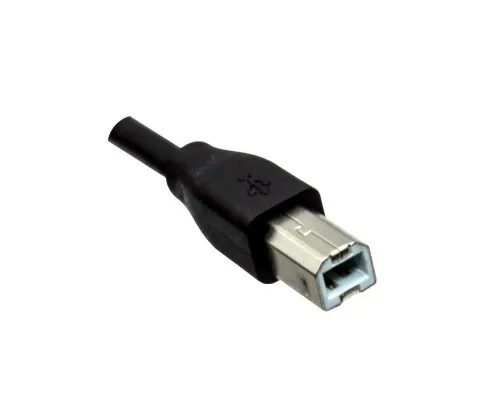 DINIC USB Kabel Typ C Stecker auf USB 2.0 B Stecker, schwarz