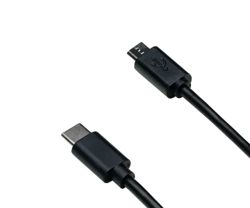 DINIC USB 3.1 Kabel Typ-C auf micro B, schwarz, DINIC Polybag, 2m