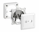 DINIC Antennendose 2-Loch für TV/Radio, 10 dB universal