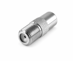 Adapter IEC Stecker auf F-Buchse, ANT-Stecker auf SAT Buchse, Vollmetall