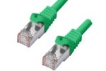 DINIC Cat.6 Premium Patchkabel, PiMF/S-FTP, LSZH, grün, 1m