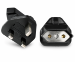 DINIC Reisestecker für England UK, 2-Pin Netzadapter