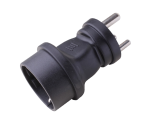 Stromadapter Südafrika/Indien CEE 7/7 auf Typ D CEE 7/7 Buchse/SANS 164-1, Typ D Stecker, YL-8123
