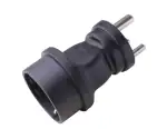 Stromadapter Südafrika/Indien CEE 7/7 auf Typ D CEE 7/7 Buchse/SANS 164-1, Typ D Stecker, YL-8123