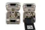 DINIC Netzadater, Stromadapter EU Netzteil auf UK Typ G, verschraubt, PCP-WH-R-3A, weiß