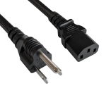 Netzkabel Amerika USA Typ B AWG14 auf C13, SJTOW,