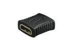 HDMI Adapter A Buchse auf A Buchse, Bulk vergoldete Kontakte, schwarz