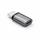DINIC Adapter USB C Stecker auf USB 2.0 Micro Buchse, silber, DINIC Blister