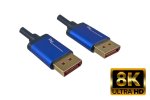 DINIC Premium DisplayPort Kabel, 4k 120Hz, 8k 60Hz, 1m