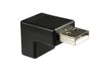 DINIC USB Adapter A Stecker auf A Buchse 90° nach UNTEN gewinkelt