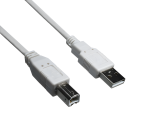 DINIC USB 2.0 Kabel A auf B, Grau: Verbinden mit Leichtigkeit