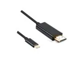 DINIC USB 3.2 Typ C auf HDMI 4K2K@60Hz, HDCP, 2m schwarz